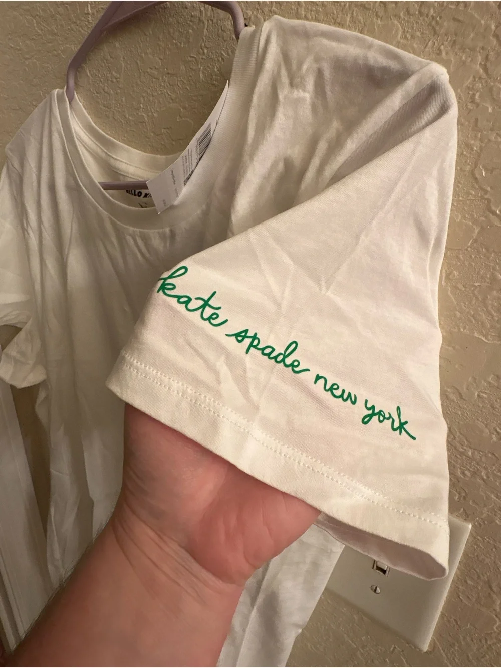 Kate Spade x Hello Kitty Tee EXCLUSIVE Drop BRAND NEW!! Tags attached! Size XL